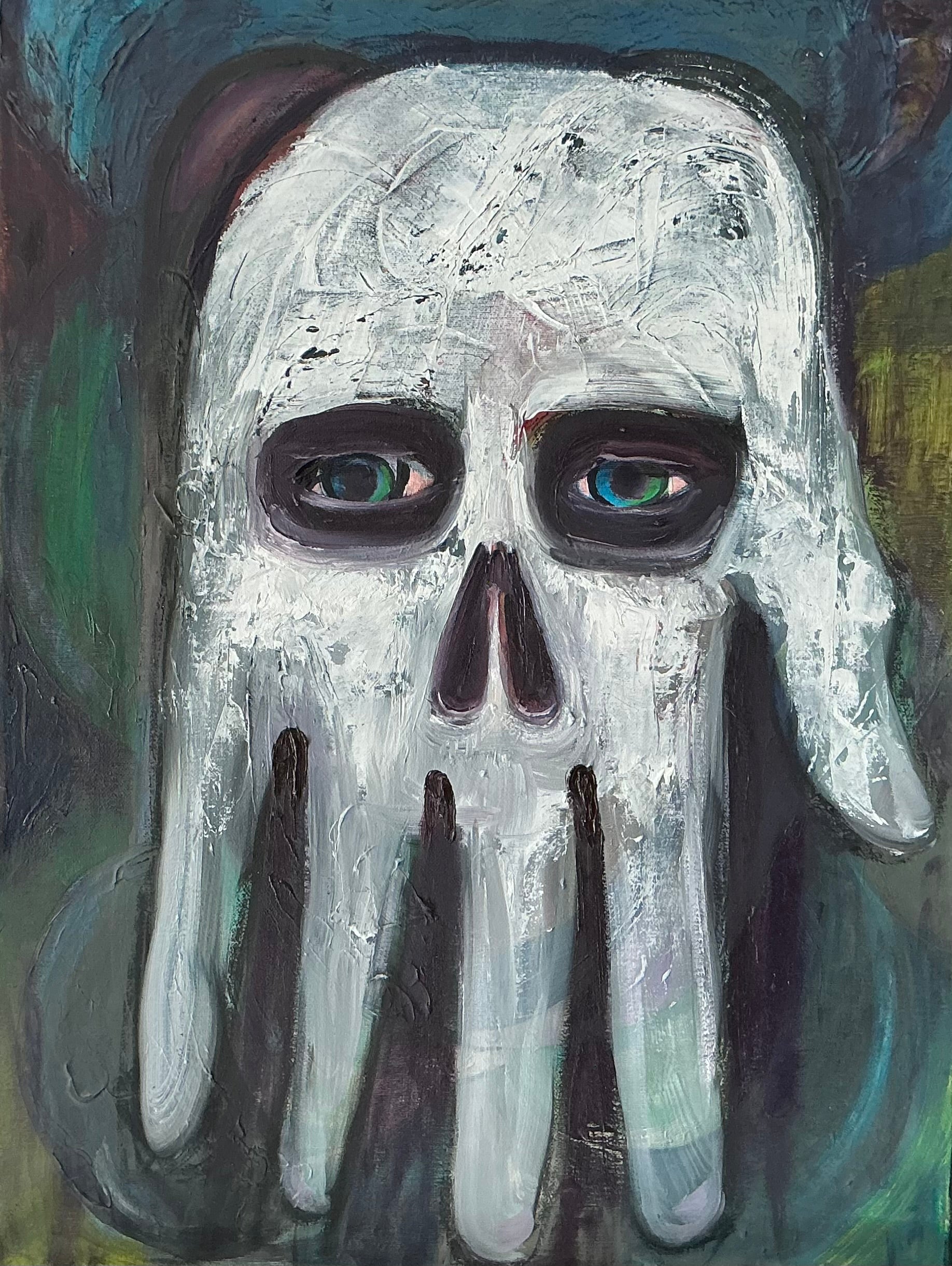 Collective Gall - Original Oil Painting on Stretched Canvas