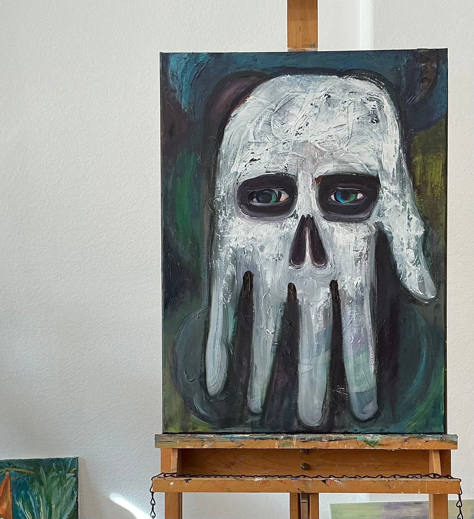 Collective Gall - Original Oil Painting on Stretched Canvas