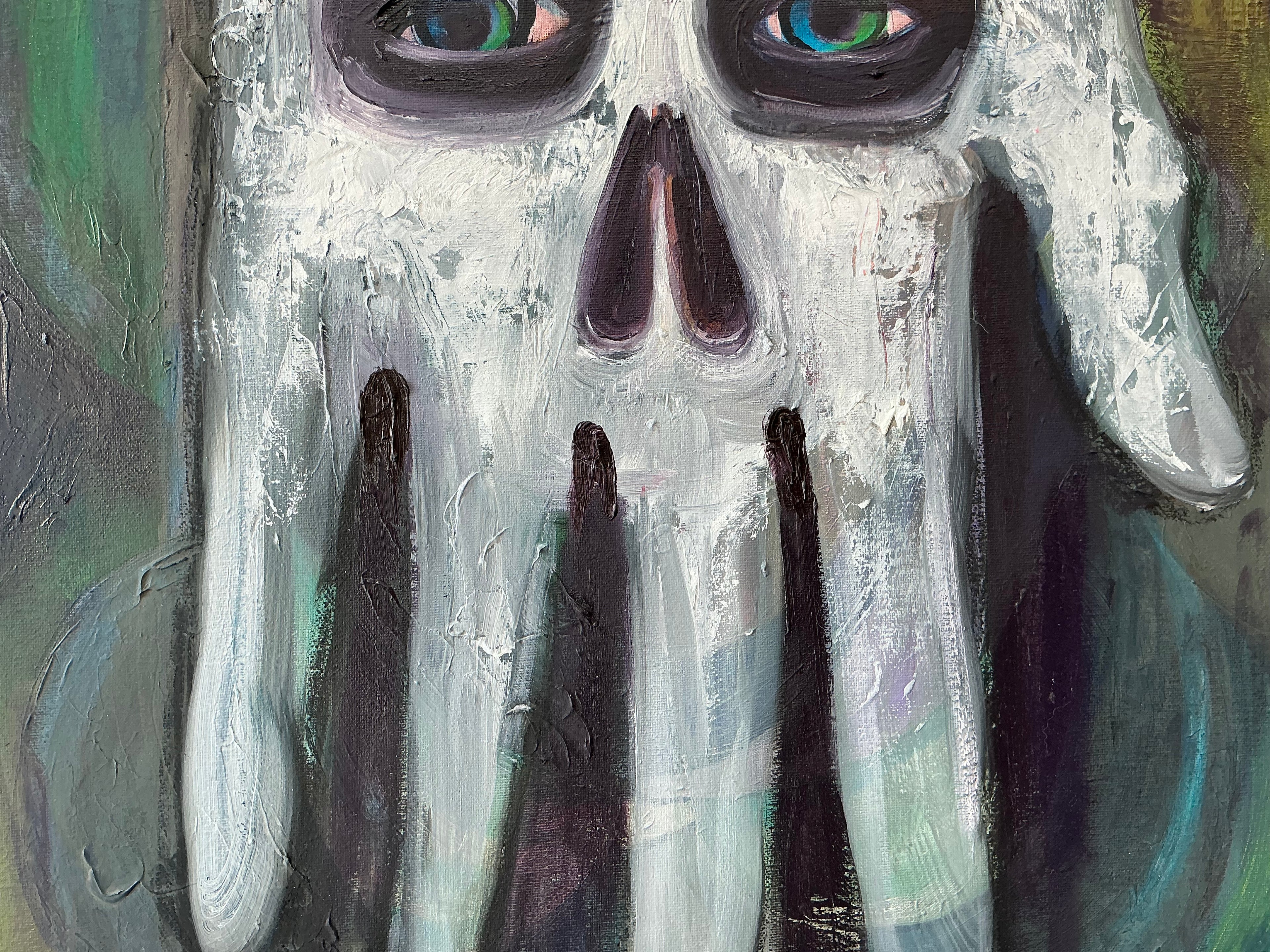 Collective Gall - Original Oil Painting on Stretched Canvas