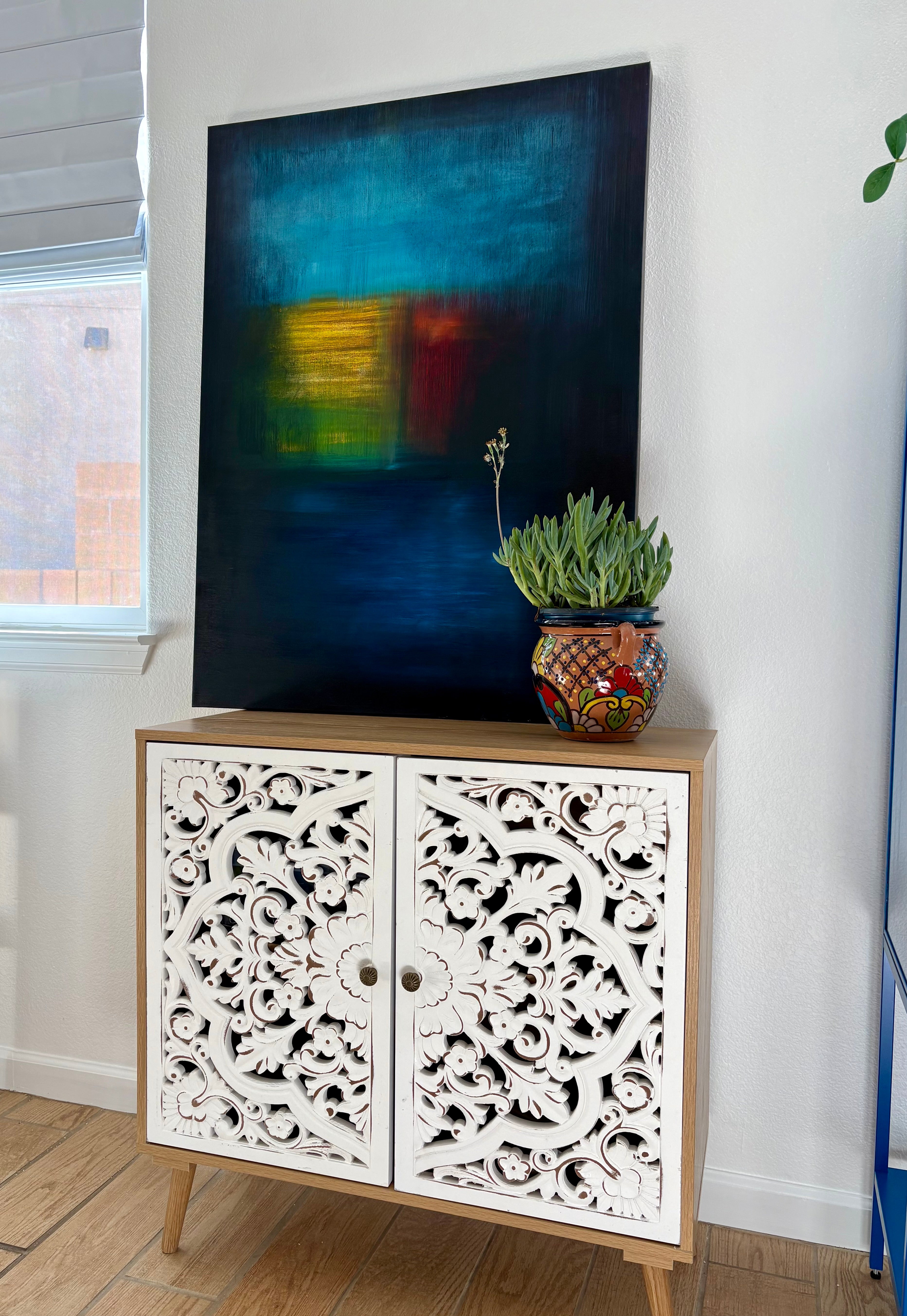 The Ego Began To Temper - Original Oil Painting on Stretched Canvas