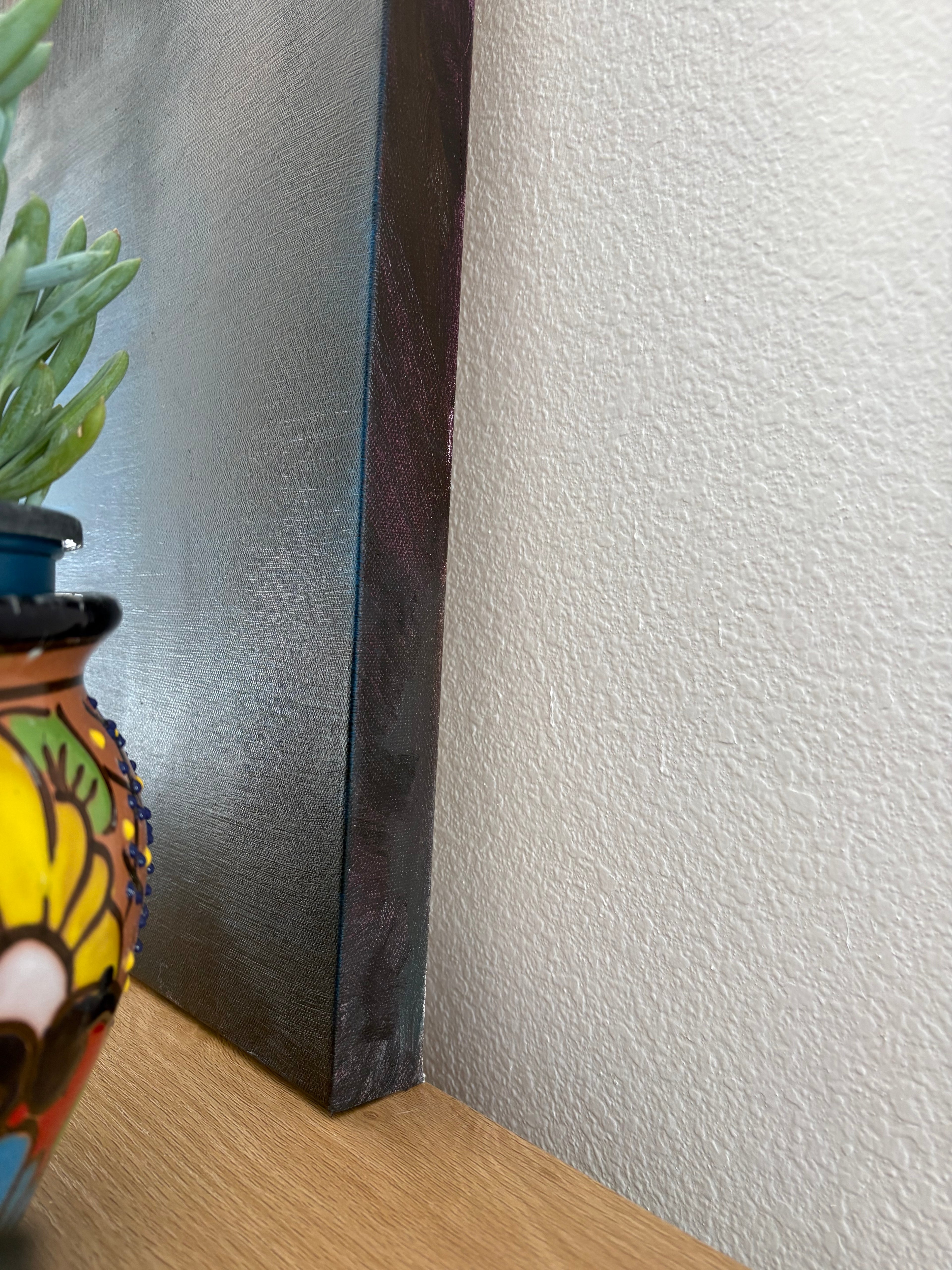 The Ego Began To Temper - Original Oil Painting on Stretched Canvas