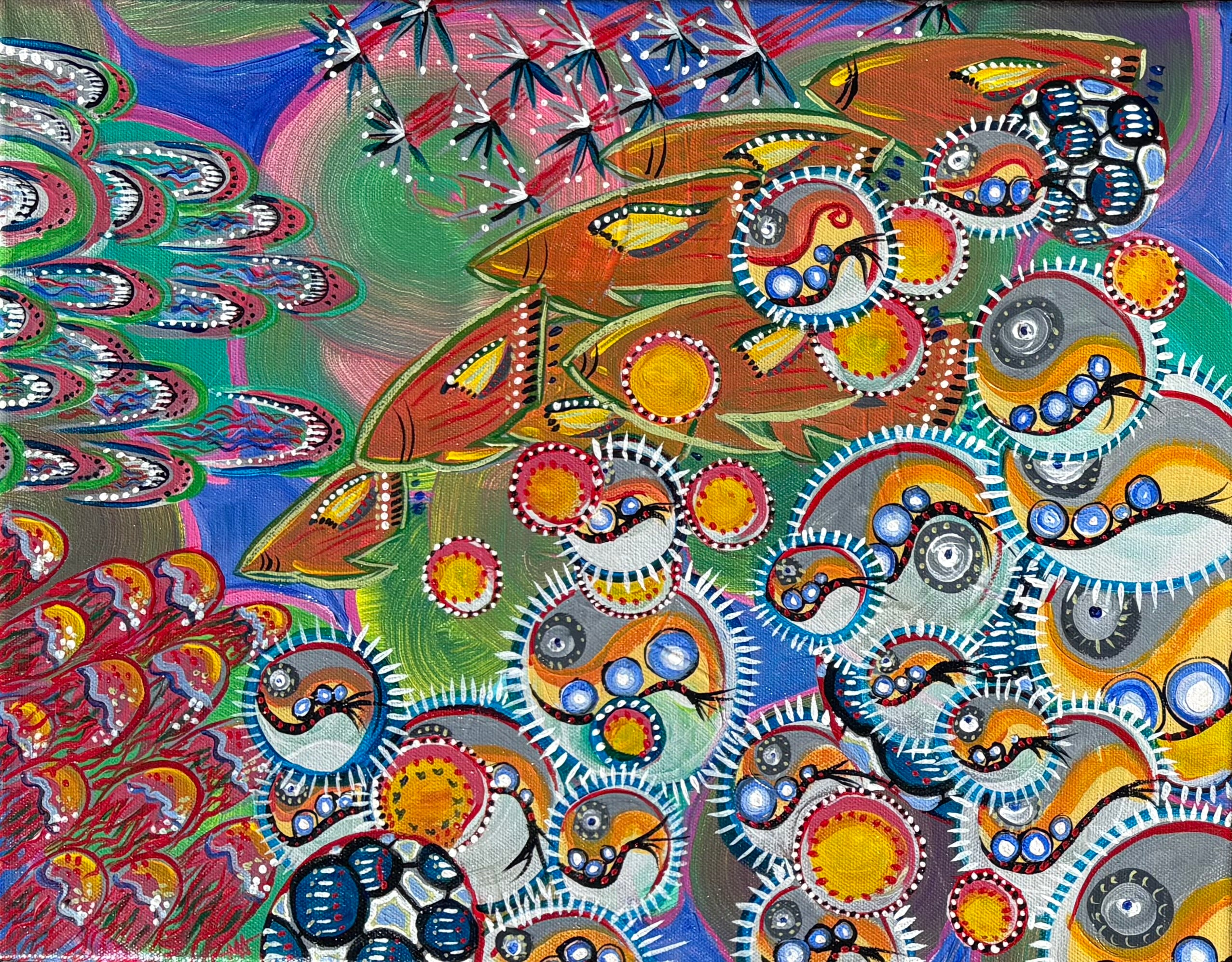 Abundance As A Choice - Acrylic Painting on Stretched Canvas