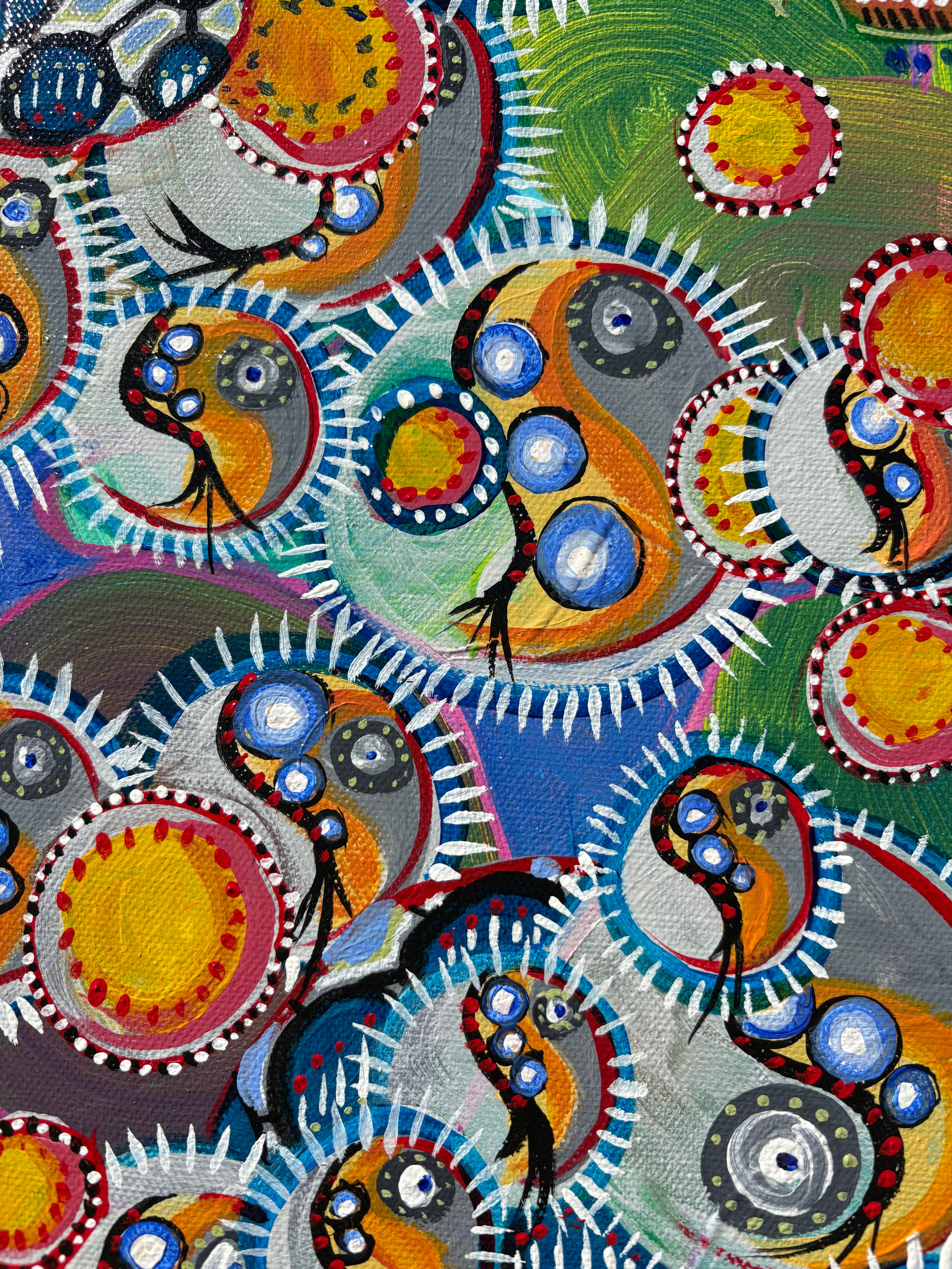 Abundance As A Choice - Acrylic Painting on Stretched Canvas